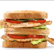 Picture Of Club Sandwich With Chicken