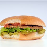 Picture Of Hamburger At Close